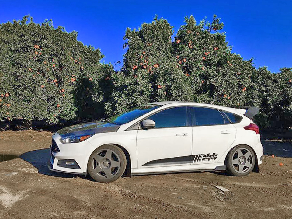 Race Rear Wing Spoiler for 2013+ Ford Focus ST [MK 7.5 JA8 ST180] by